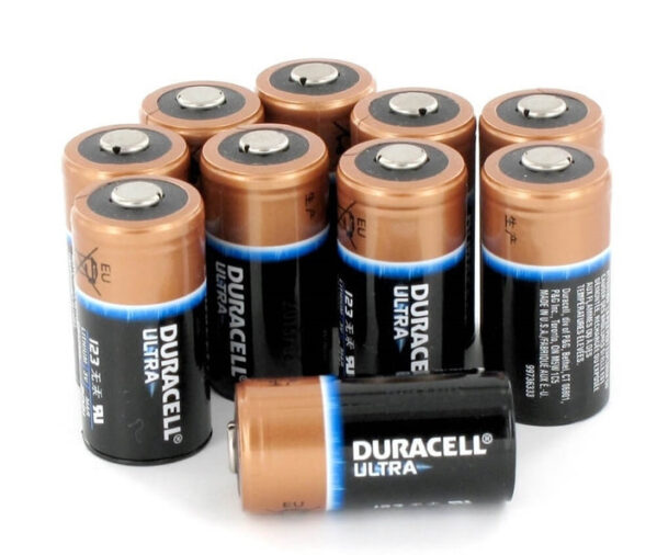 [DURACELL-123-10PK] Zoll Plus10-Pack (Duracell 123 Batteries)