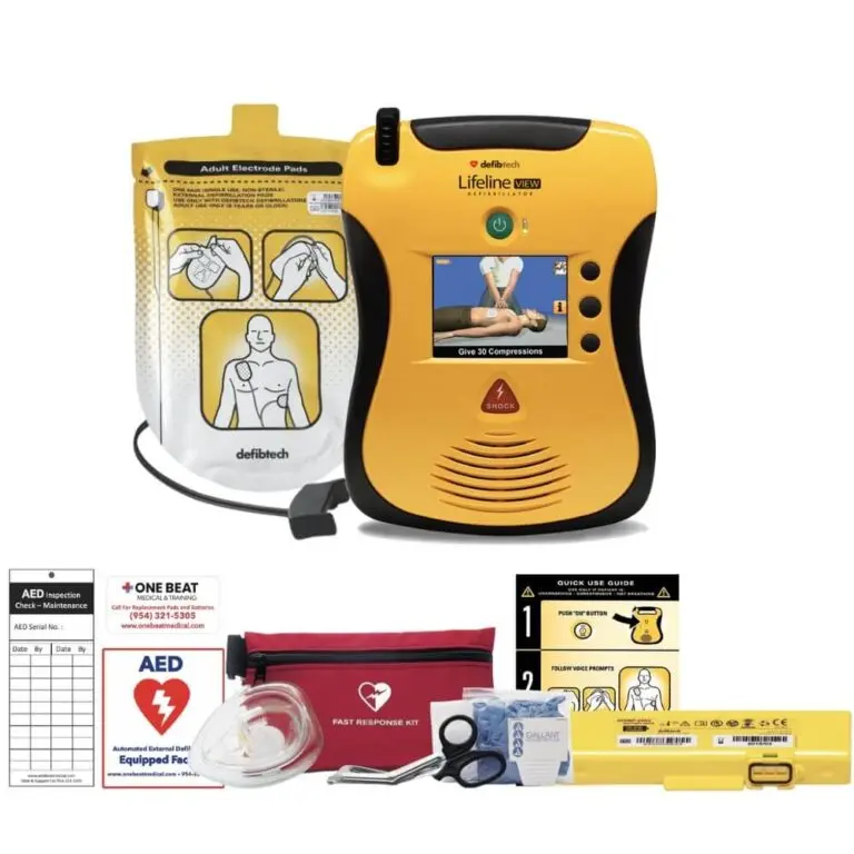[DCF-A2310EN] Defibtech Lifeline View Dual Language AUTO AED w/ Standard 5-yr Battery