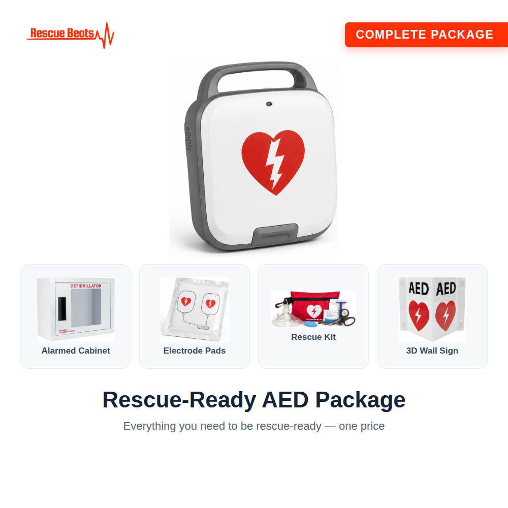 [RR-AED-NEW] Rescue-Ready AED Package — New